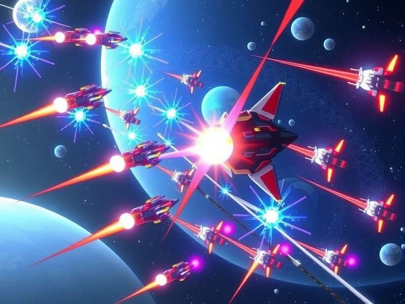 Anise Star Warrior intense space battle gameplay